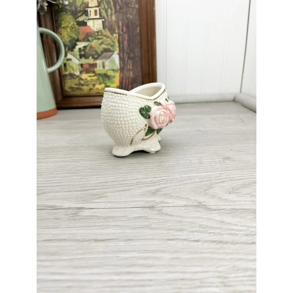 Vintage Porcelain Hobnail Rose Vase – Randall Milk Glass